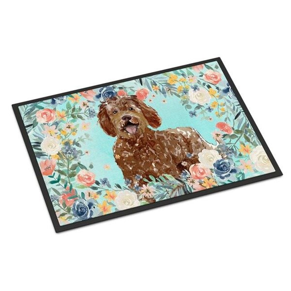 Carolines Treasures CK3421MAT 18 x 27 in. Labradoodle Indoor or Outdoor Mat CK3421MAT - main
